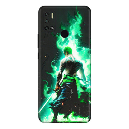 Tecno Phone Skins (All Models) - Zoro Sword - 3D Embossed Finish (L-241) Tecno Spark 6 AIR