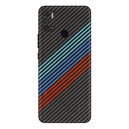 Tecno Phone Skins (All Models) - Carbon BM - 3D Embossed Finish (L-302) Tecno Spark 6 AIR