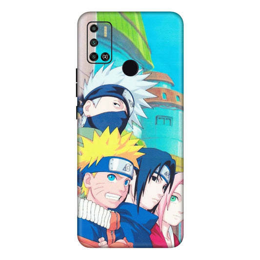 Tecno Phone Skins (All Models) - Team Minato And Kakashi - Matte Finish (M-101) Tecno Spark 6 AIR