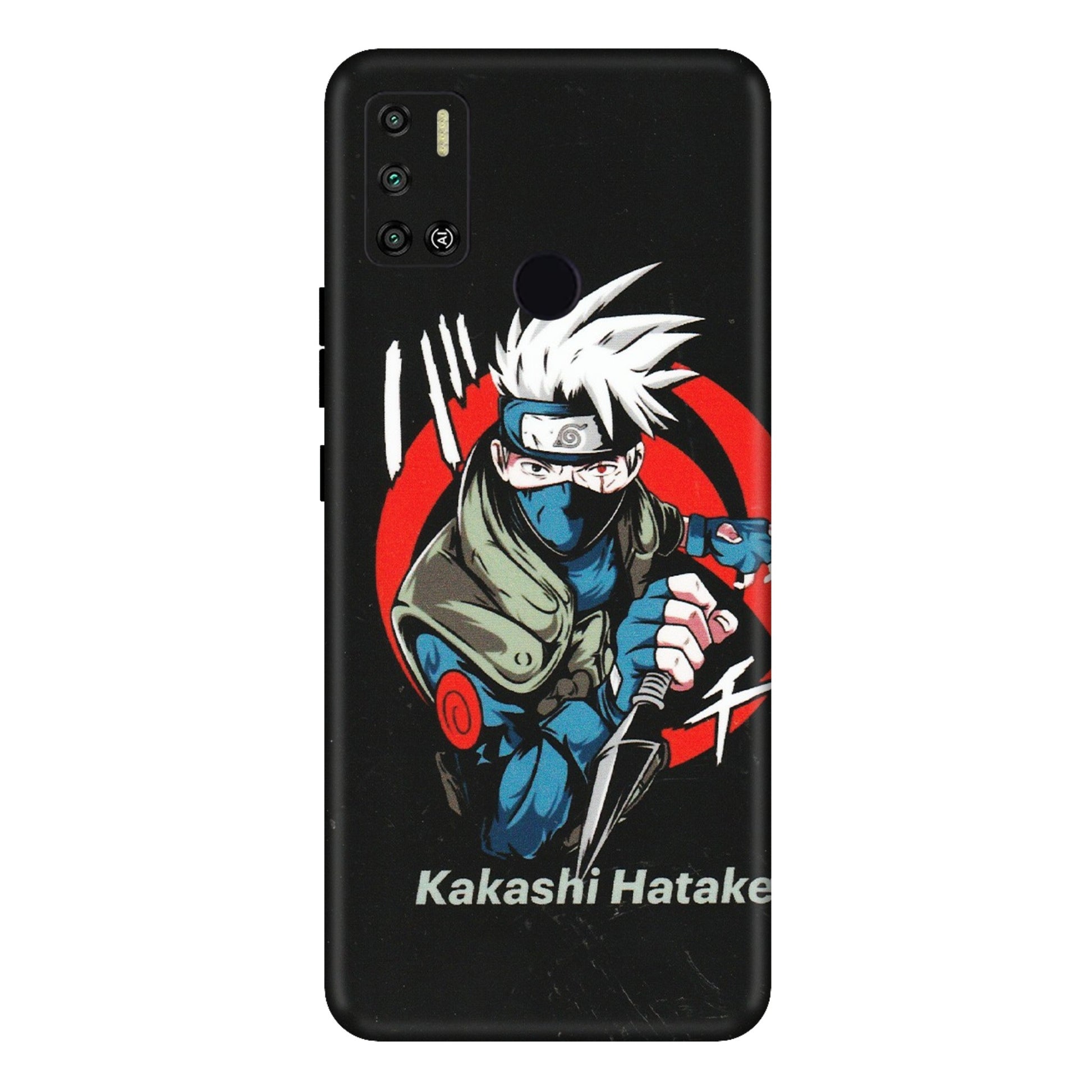 Tecno Phone Skins (All Models) - Naruto Kakashi Hatake Killer - Matte Finish (M-114) Tecno Spark 6 AIR