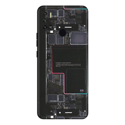 Tecno Phone Skins (All Models) - Motherboard Circuit Layout - Matte Finish (M-117) Tecno Spark 6 AIR