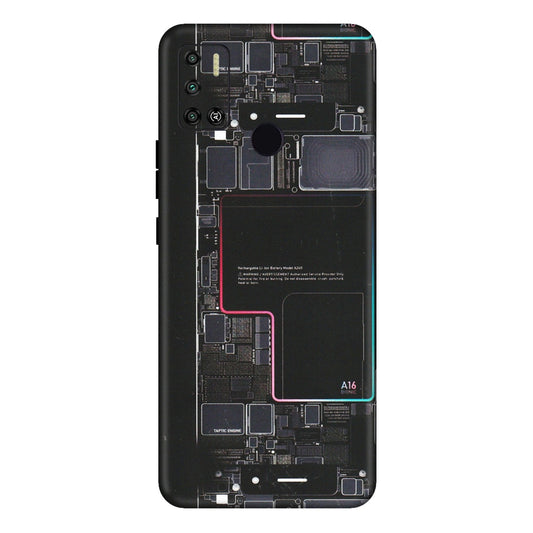 Tecno Phone Skins (All Models) - Motherboard Circuit Layout - Matte Finish (M-117) Tecno Spark 6 AIR