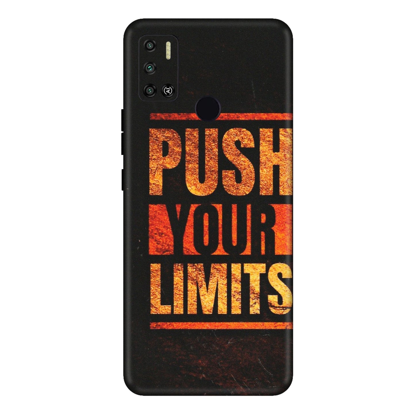 Tecno Phone Skins (All Models) - Push Your Limits - Matte Finish (M-118) Tecno Spark 6 AIR