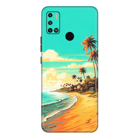 Tecno Phone Skins (All Models) - Miami Beach - Matte Finish (M-136) Tecno Spark 6 AIR