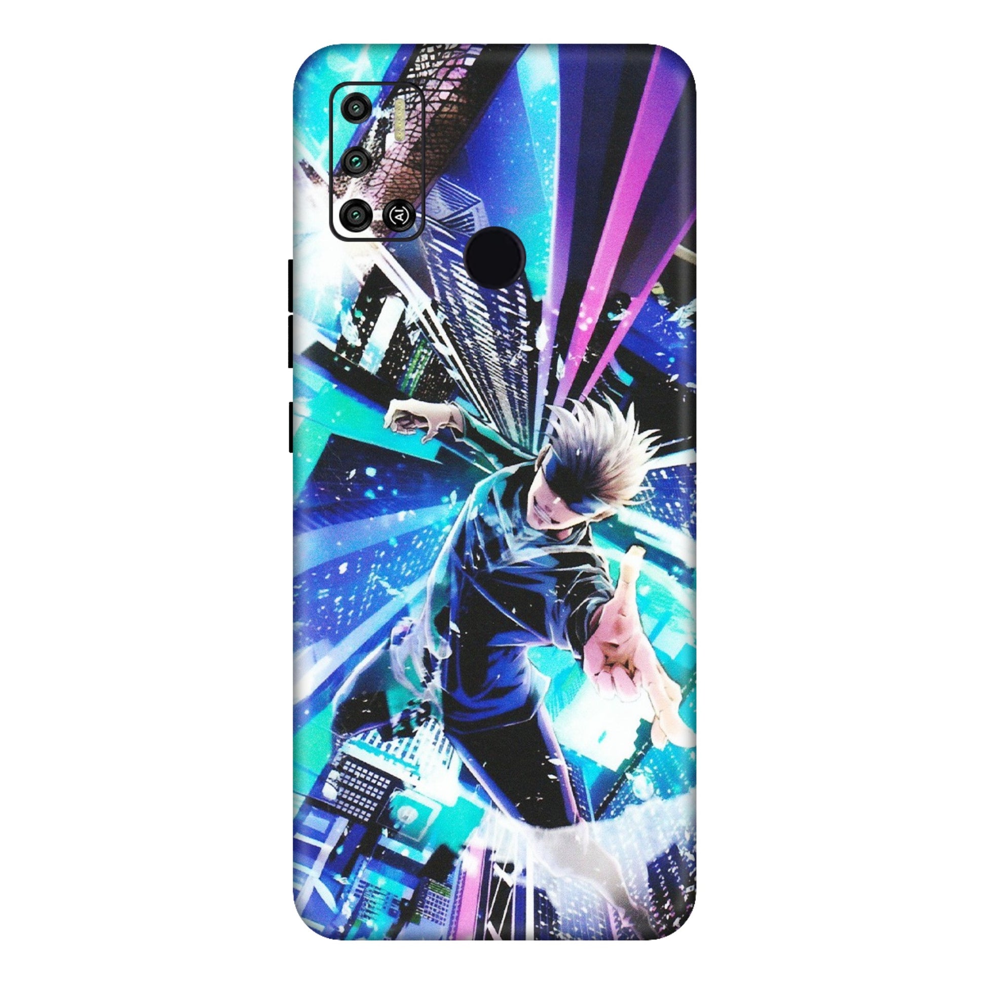 Tecno Phone Skins (All Models) - Manga Action Jujustu Kaisen Anime - Matte Finish (M-155) Tecno Spark 6 AIR