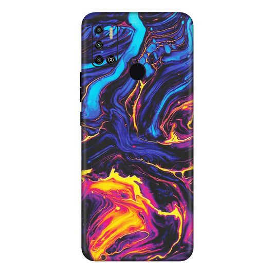 Tecno Phone Skins (All Models) - Abstract Paint Classy - Matte Finish (M-15) Tecno Spark 6 AIR