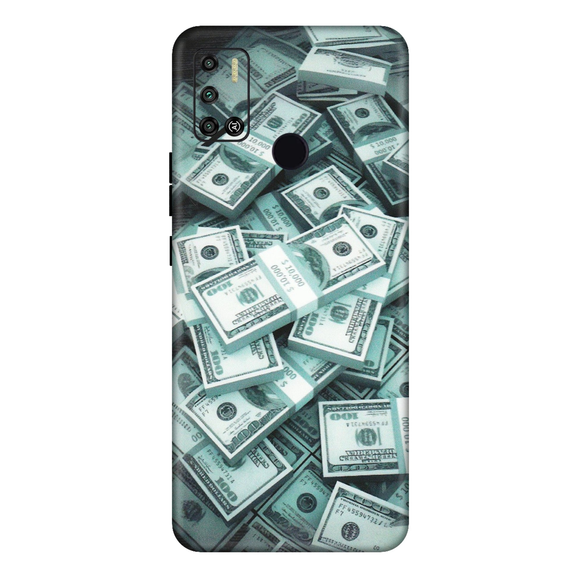 Tecno Phone Skins (All Models) - Hundred Dollar Bill - Matte Finish (M-162) Tecno Spark 6 AIR
