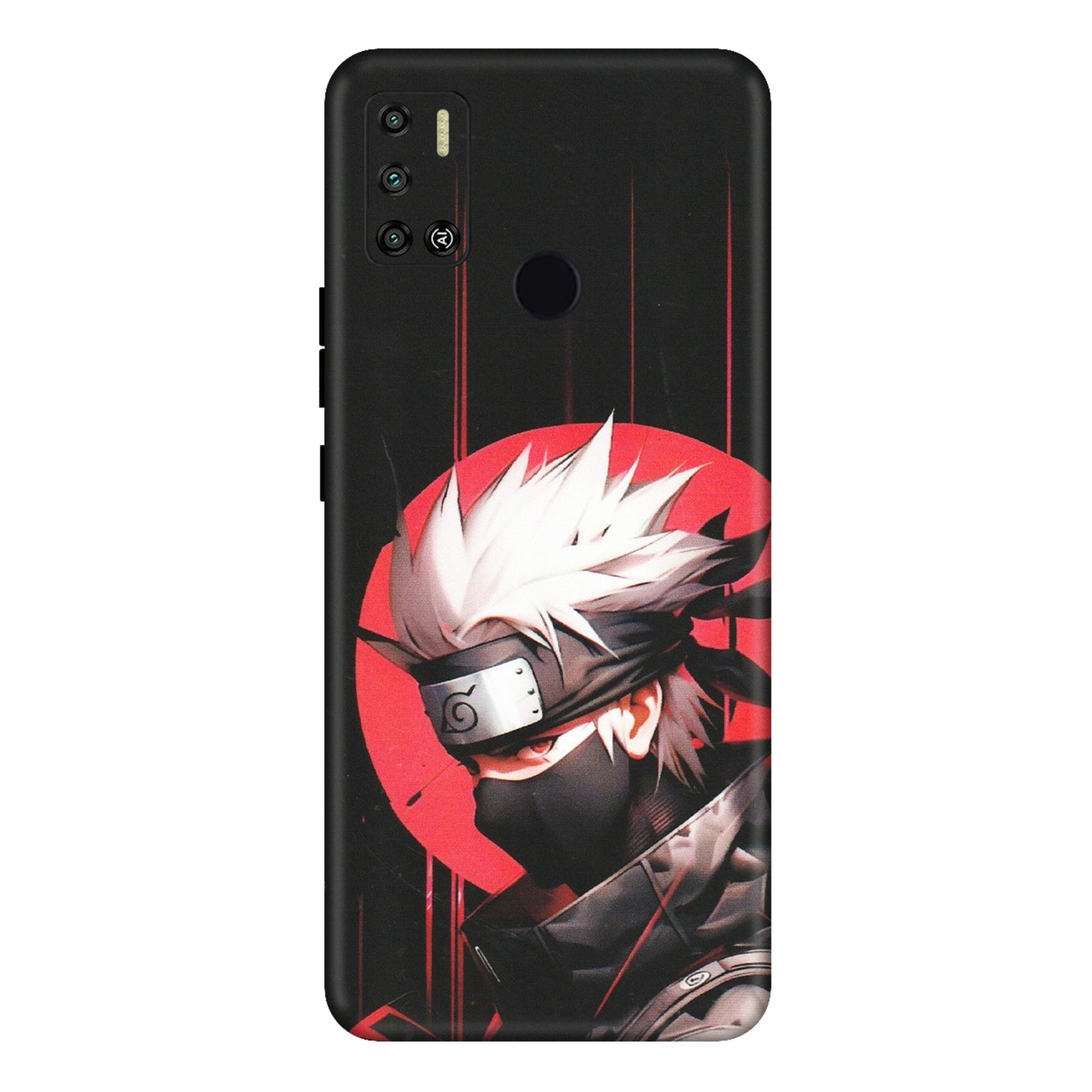 Tecno Phone Skins (All Models) - Naruto Anime Blood - Matte Finish (M-170) Tecno Spark 6 AIR