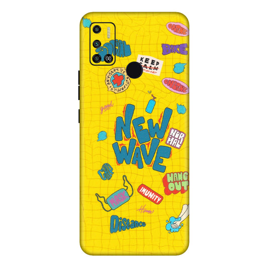 Tecno Phone Skins (All Models) - New Wave Life - Matte Finish (M-17) Tecno Spark 6 AIR