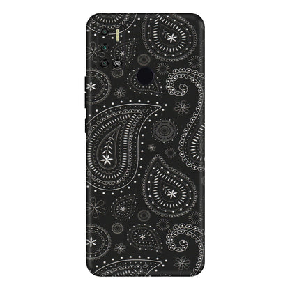 Tecno Phone Skins (All Models) - Black Sober Kerry - Matte Finish (M-37) Tecno Spark 6 AIR