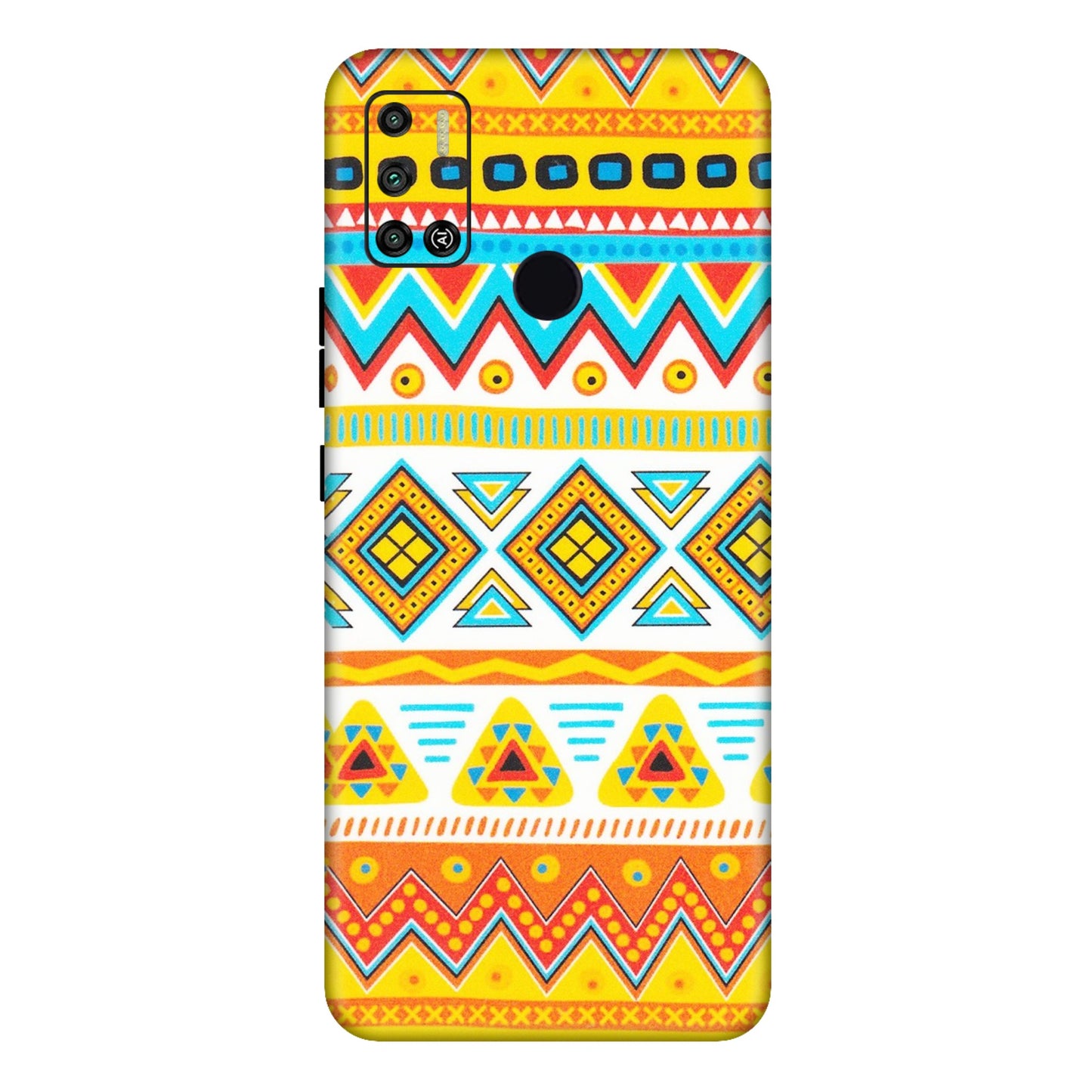 Tecno Phone Skins (All Models) - Mexican Abstract - Matte Finish (M-71) Tecno Spark 6 AIR