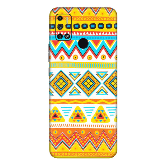 Tecno Phone Skins (All Models) - Mexican Abstract - Matte Finish (M-71) Tecno Spark 6 AIR