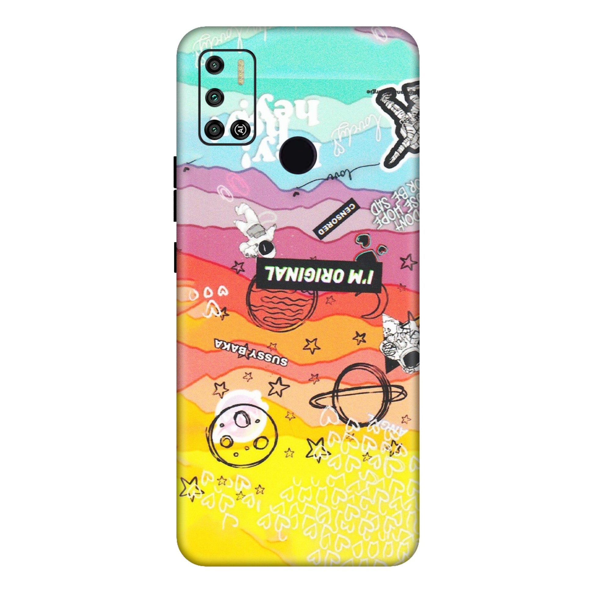 Tecno Phone Skins (All Models) - The Original Astronaut - Matte Finish (M-79) Tecno Spark 6 AIR