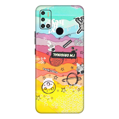 Tecno Phone Skins (All Models) - The Original Astronaut - Matte Finish (M-79) Tecno Spark 6 AIR