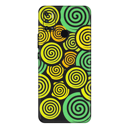 Tecno Phone Skins (All Models) - Crazy Spiral - Matte Finish (M-91) Tecno Spark 6 AIR