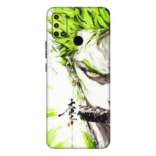 Tecno Phone Skins (All Models) - Roro Taku Anime - Transparent Finish (T-18) Tecno Spark 6 AIR