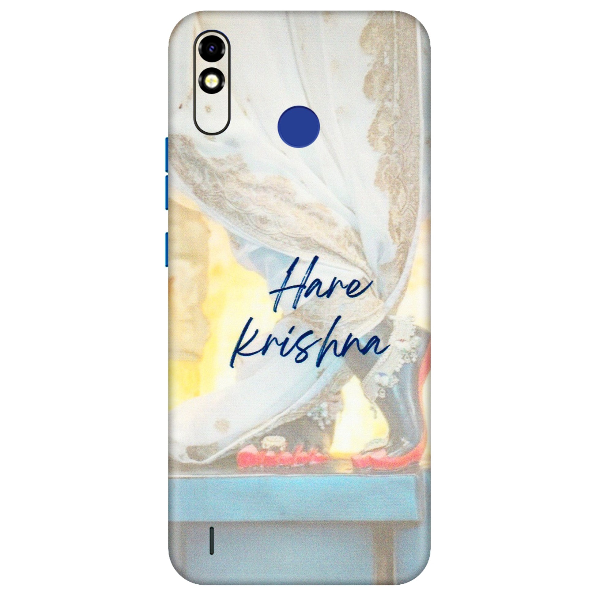 Tecno Phone Skins (All Models) - Hare Krishna - 3D Embossed Finish (L-03) Tecno Spark Go Plus