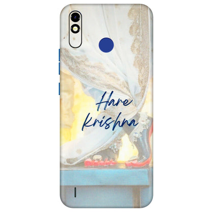 Tecno Phone Skins (All Models) - Hare Krishna - 3D Embossed Finish (L-03) Tecno Spark Go Plus