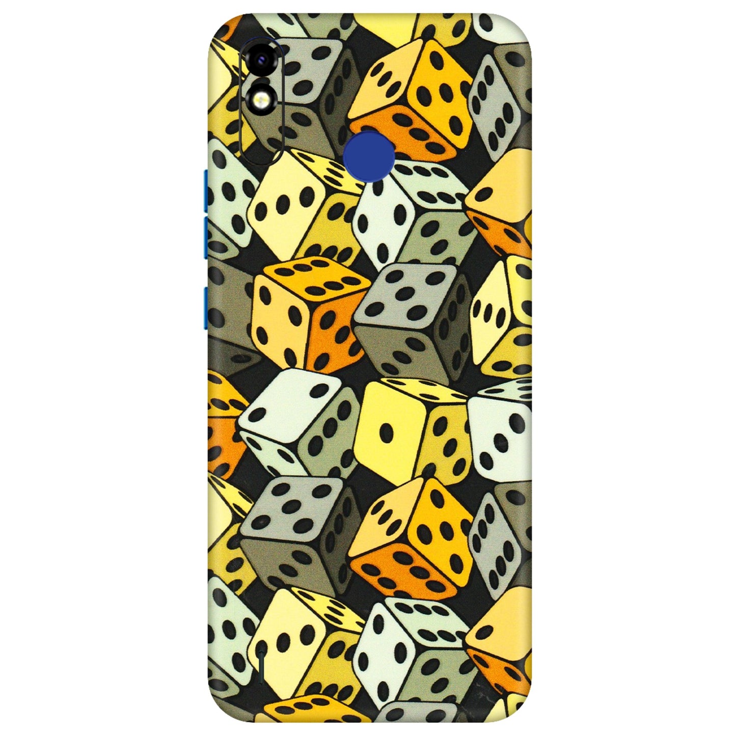 Tecno Phone Skins (All Models) - Dices Of Life - 3D Embossed Finish (L-04) Tecno Spark Go Plus