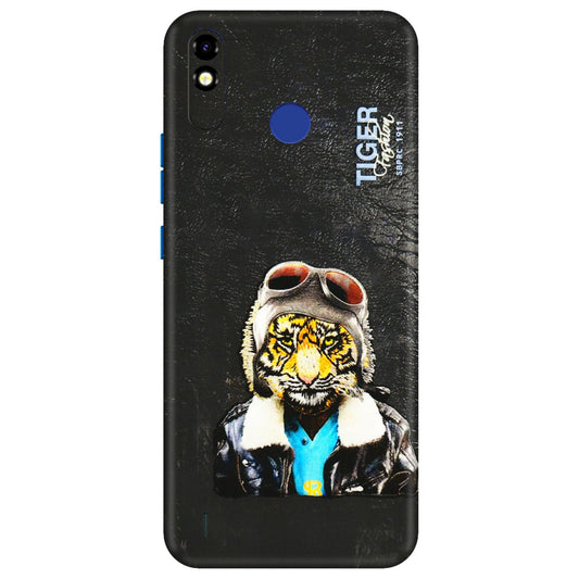 Tecno Phone Skins (All Models) - Rider Tiger - 3D Embossed Finish (L-113) Tecno Spark Go Plus