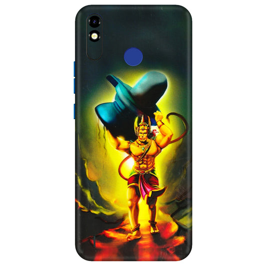 Tecno Phone Skins (All Models) - Hanuman Ji - 3D Embossed Finish (L-128) Tecno Spark Go Plus