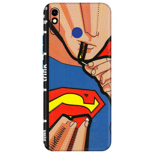 Tecno Phone Skins (All Models) - Superman Sutta - 3D Embossed Finish (L-130) Tecno Spark Go Plus