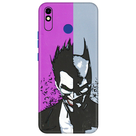 Tecno Phone Skins (All Models) - Batman & Joker - 3D Embossed Finish (L-143) Tecno Spark Go Plus