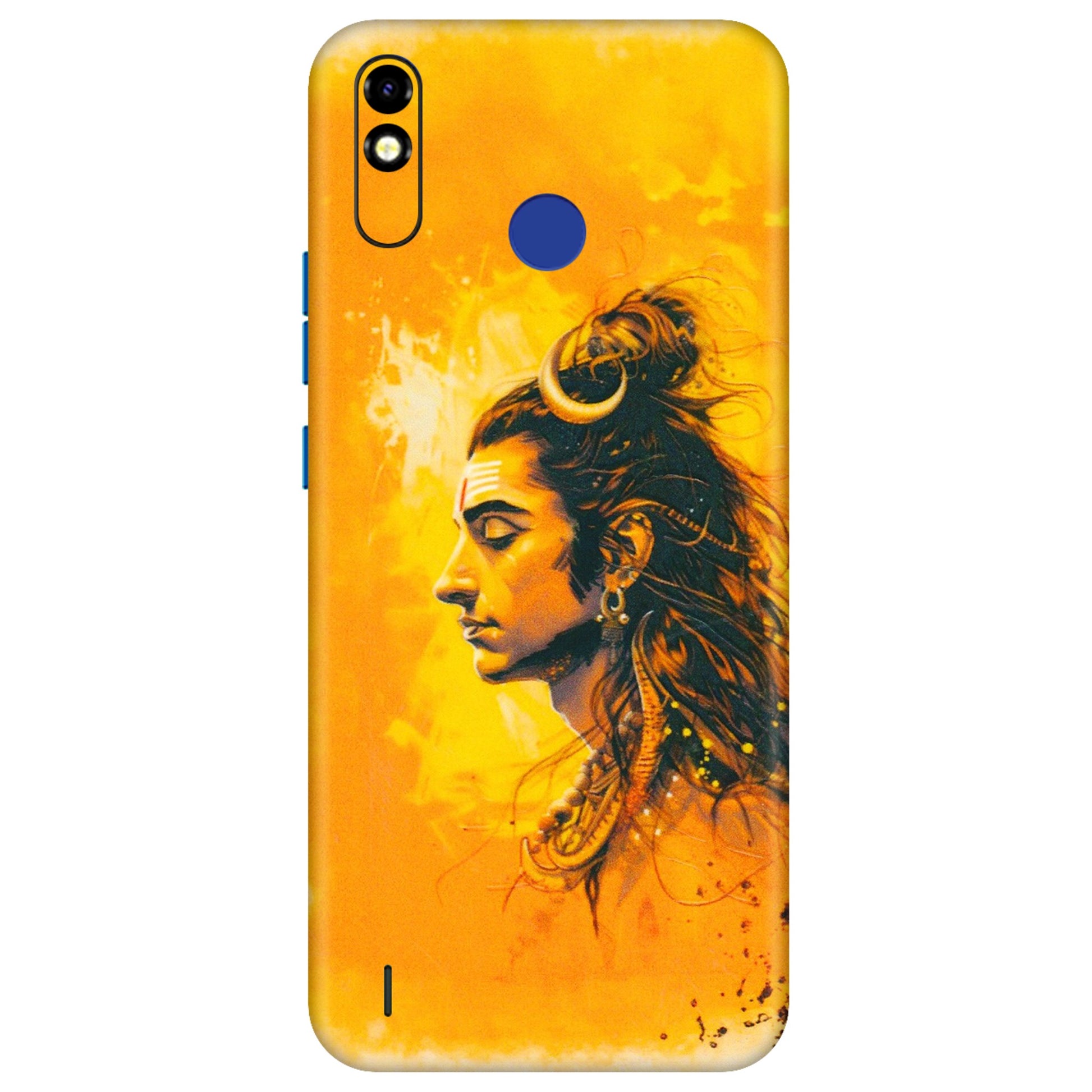 Tecno Phone Skins (All Models) - Shiv Shakti - 3D Embossed Finish (L-14) Tecno Spark Go Plus