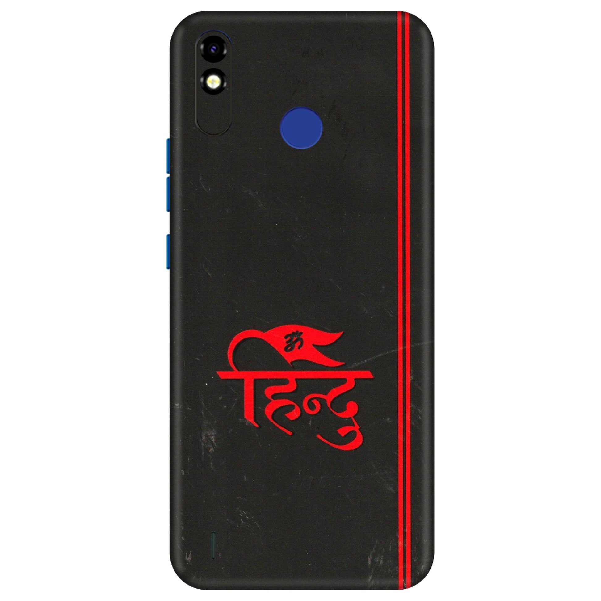 Tecno Phone Skins (All Models) - Hindu Black - 3D Embossed Finish (L-153) Tecno Spark Go Plus