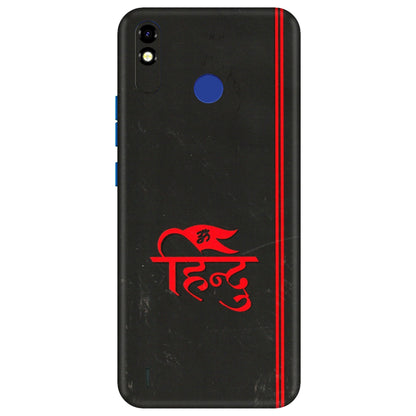 Tecno Phone Skins (All Models) - Hindu Black - 3D Embossed Finish (L-153) Tecno Spark Go Plus