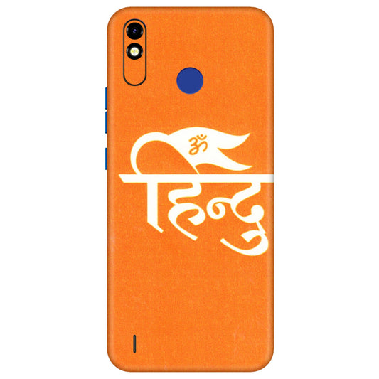 Tecno Phone Skins (All Models) - Hindu Kesari - 3D Embossed Finish (L-154) Tecno Spark Go Plus