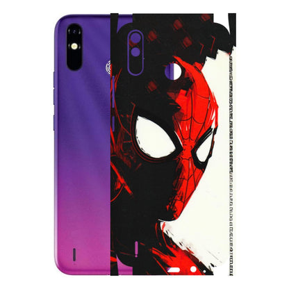 Tecno Phone Skins (All Models) - Spiderman Killer Face - 3D Embossed Finish (L-17) Tecno Spark Go Plus