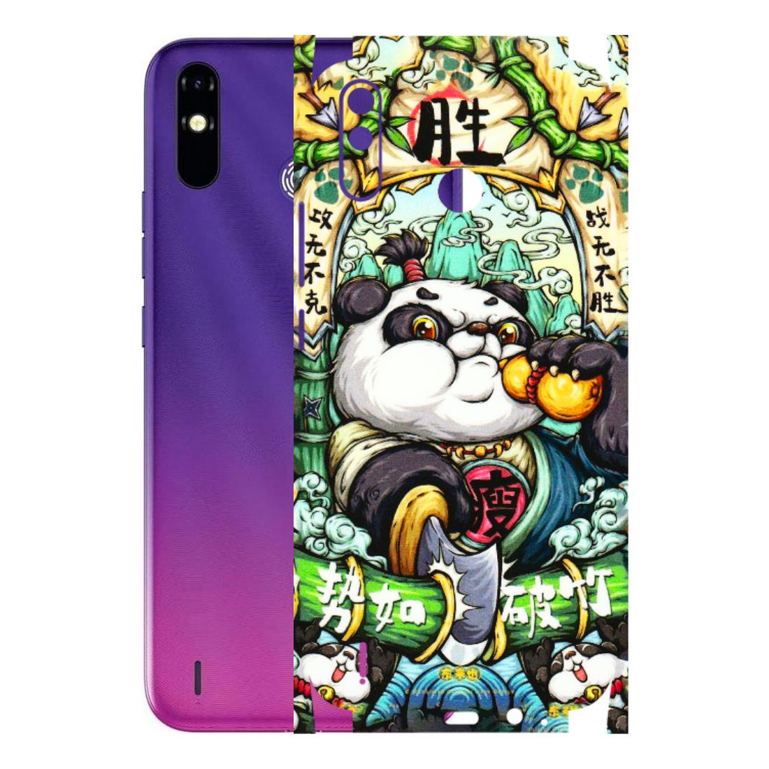 Tecno Phone Skins (All Models) - Royal Rich Panda - 3D Embossed Finish (L-170) Tecno Spark Go Plus