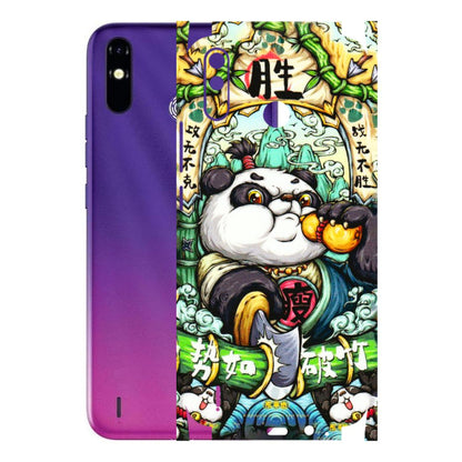 Tecno Phone Skins (All Models) - Royal Rich Panda - 3D Embossed Finish (L-170) Tecno Spark Go Plus