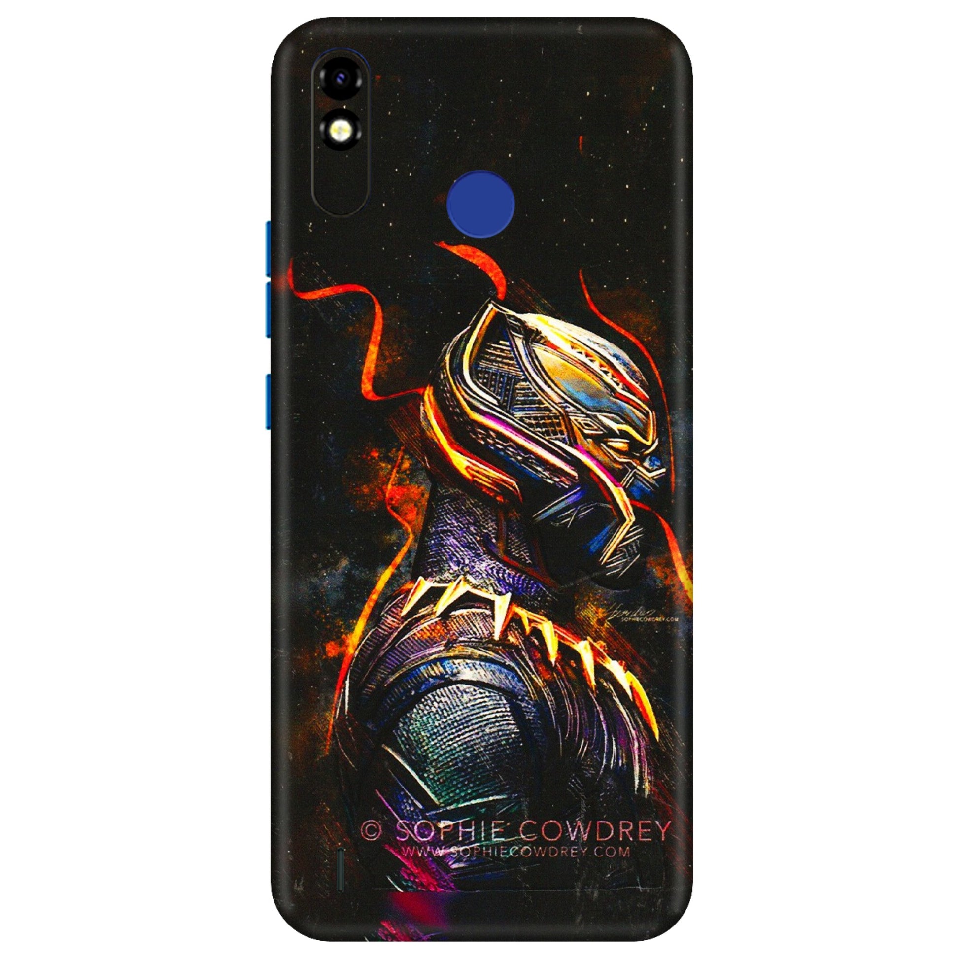 Tecno Phone Skins (All Models) - Black Panther - 3D Embossed Finish (L-190) Tecno Spark Go Plus