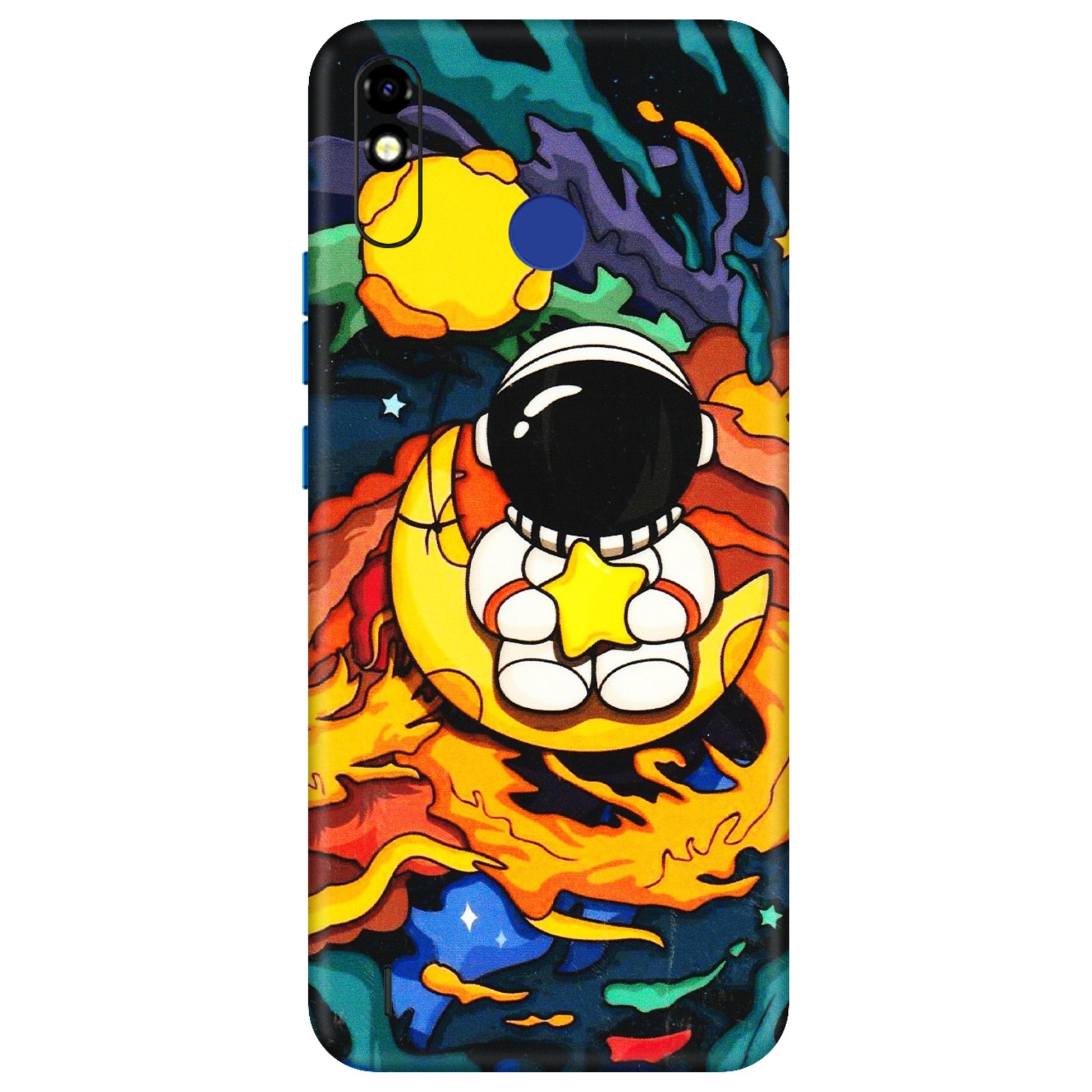 Tecno Phone Skins (All Models) - Baby Astronaut - 3D Embossed Finish (L-197) Tecno Spark Go Plus