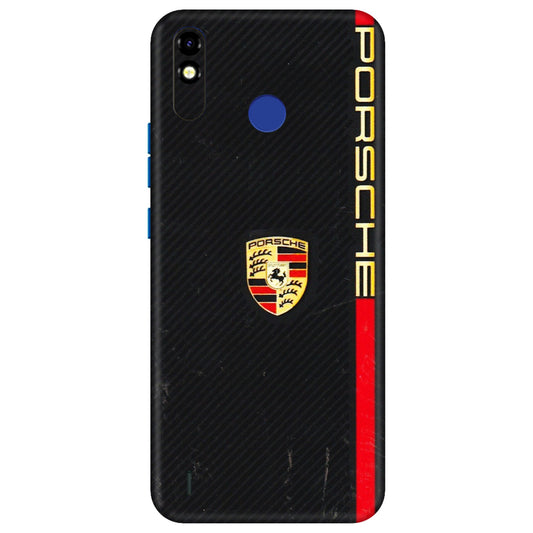 Tecno Phone Skins (All Models) - Premium Porsche - 3D Embossed Finish (L-225) Tecno Spark Go Plus