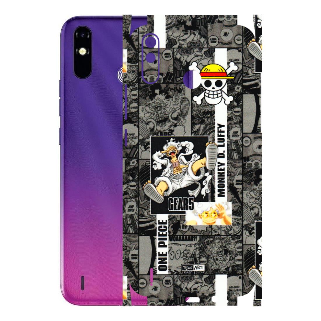 Tecno Phone Skins (All Models) - Cuffy Anime MonkeyCamic - 3D Embossed Finish (L-242) Tecno Spark Go Plus