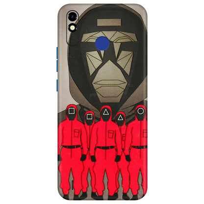 Tecno Phone Skins (All Models) - Squid Game Hero - 3D Embossed Finish (L-245) Tecno Spark Go Plus