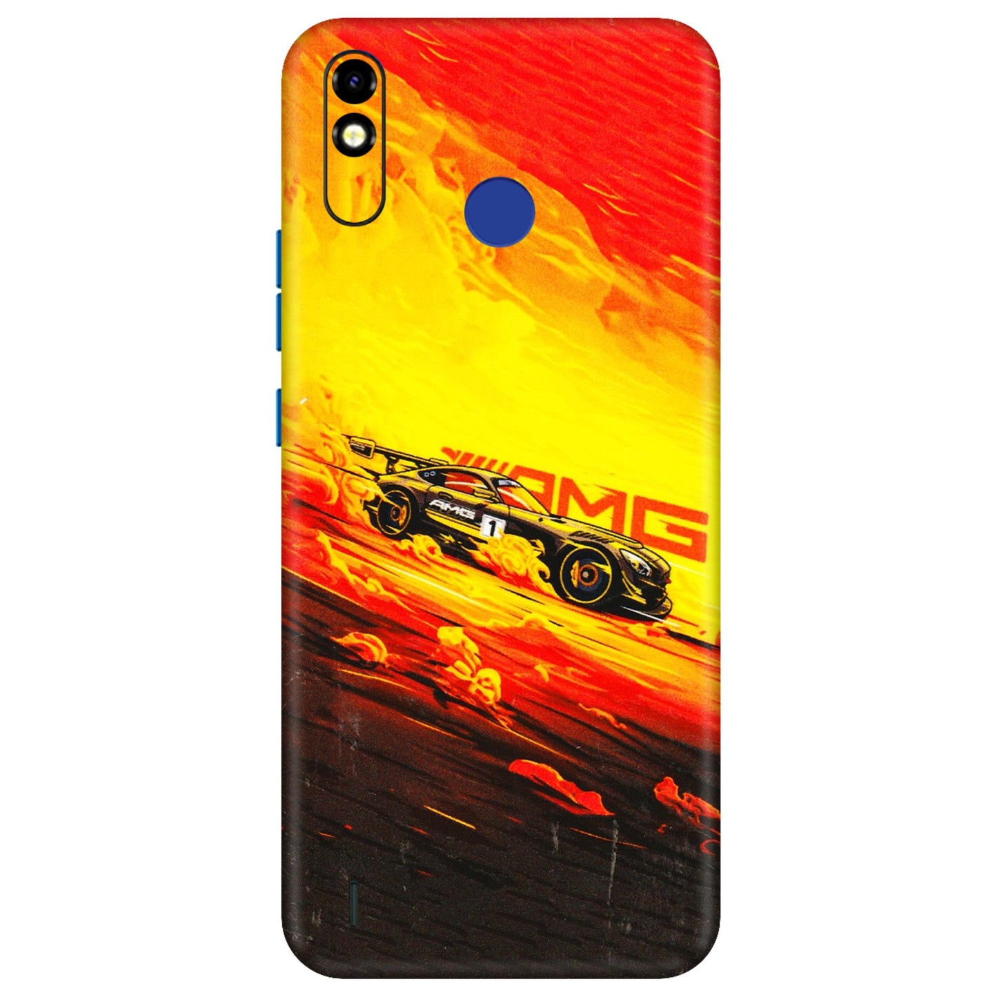 Tecno Phone Skins (All Models) - AMG Car Speed Cover - 3D Embossed Finish (L-256) Tecno Spark Go Plus