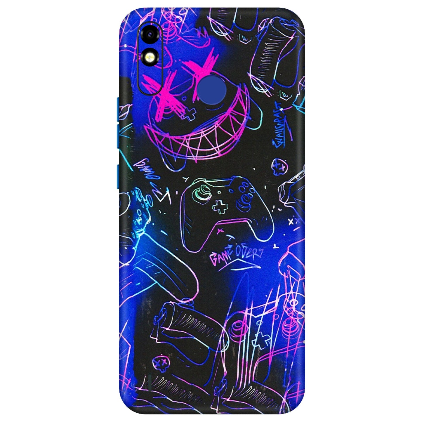 Tecno Phone Skins (All Models) - Gamers Paradise - 3D Embossed Finish (L-258) Tecno Spark Go Plus