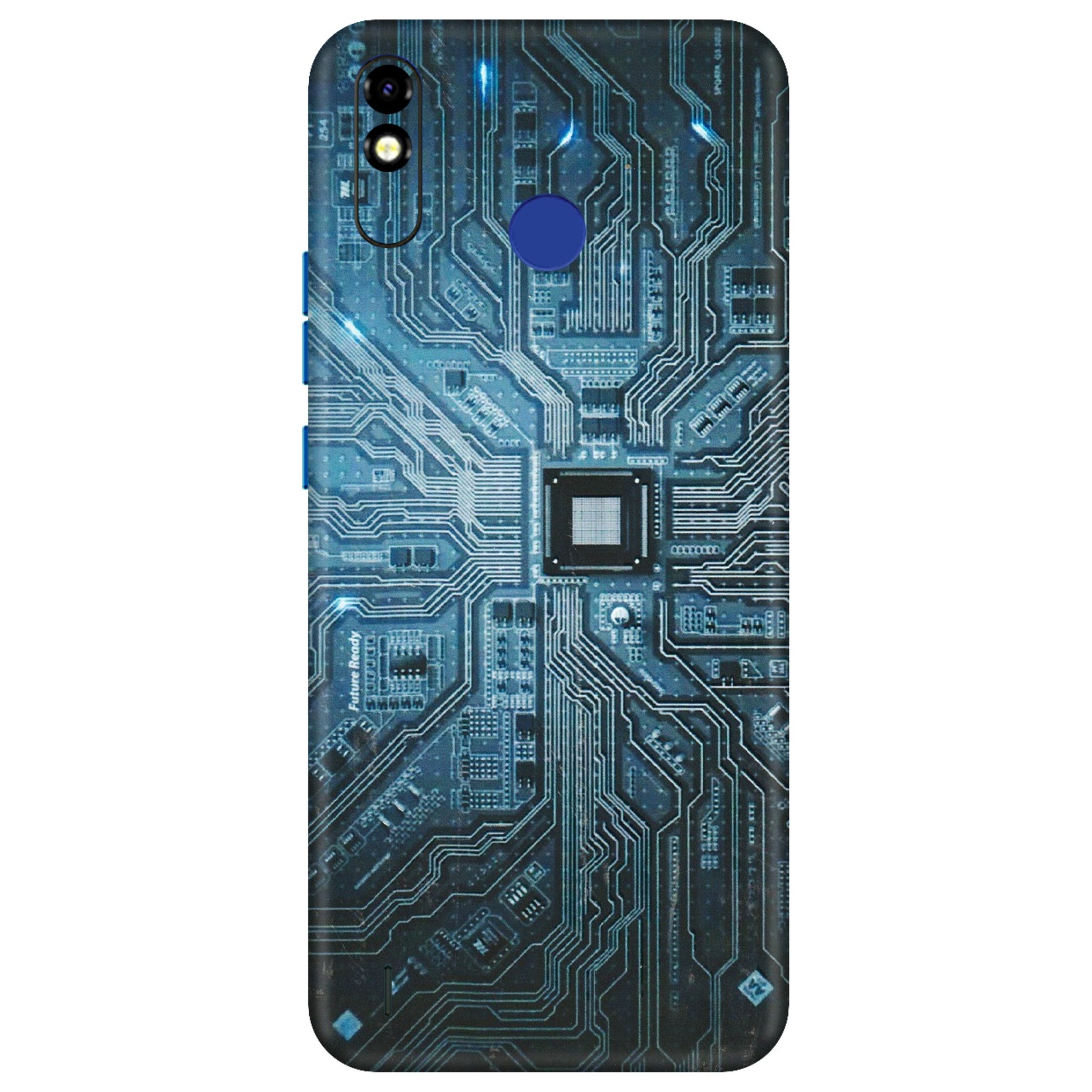 Tecno Phone Skins (All Models) - Original Circuit - 3D Embossed Finish (L-267) Tecno Spark Go Plus