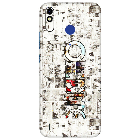 Tecno Phone Skins (All Models) - One Piece Manga - 3D Embossed Finish (L-26) Tecno Spark Go Plus