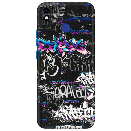 Tecno Phone Skins (All Models) - Graffiti Killer - 3D Embossed Finish (L-274) Tecno Spark Go Plus