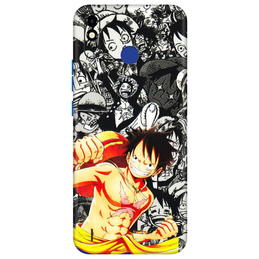 Tecno Phone Skins (All Models) - Anime Comics Games Doodles - 3D Embossed Finish (L-27) Tecno Spark Go Plus