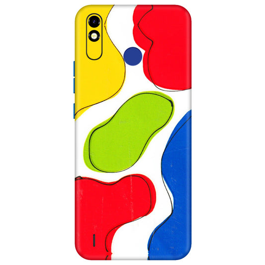 Tecno Phone Skins (All Models) - RGB Colour Paint - 3D Embossed Finish (L-284) Tecno Spark Go Plus