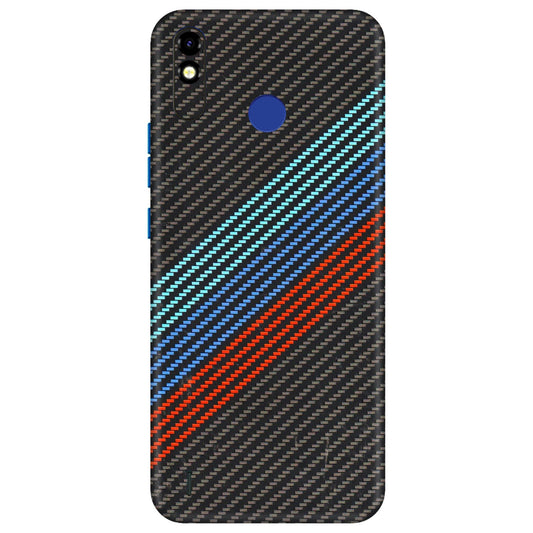 Tecno Phone Skins (All Models) - Carbon BM - 3D Embossed Finish (L-302) Tecno Spark Go Plus