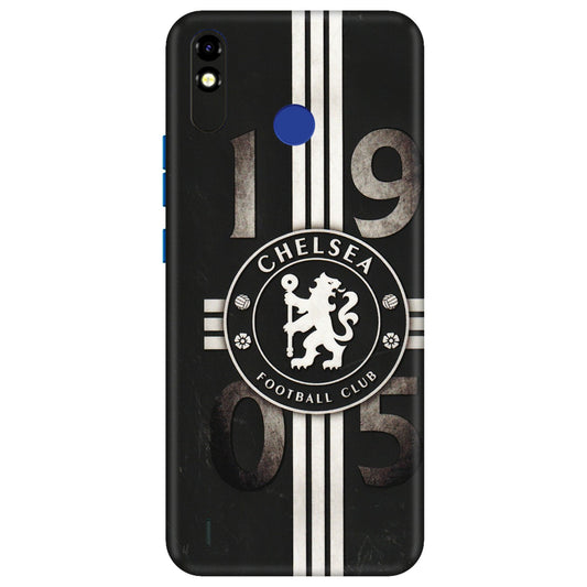 Tecno Phone Skins (All Models) - Chelsea Fan Club - 3D Embossed Finish (L-36) Tecno Spark Go Plus