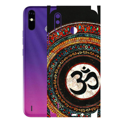 Tecno Phone Skins (All Models) - Aum Chant Abstract - 3D Embossed Finish (L-42) Tecno Spark Go Plus