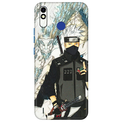 Tecno Phone Skins (All Models) - Kakashi Hatake Naruto Anime - 3D Embossed Finish (L-46) Tecno Spark Go Plus